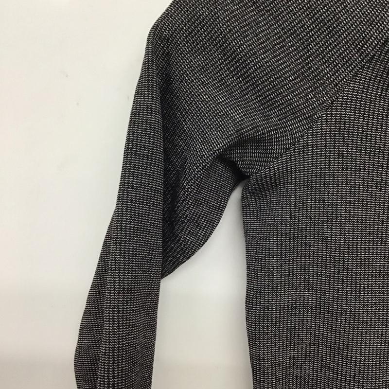 ザラ ZARA カットソー 七分袖 3644/153/803 S 無地 チャコールグレー / チャコールグレー /  レディース USED 古着 中古 10133657