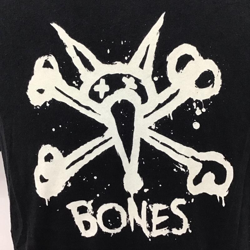 パウエル POWELL Tシャツ 半袖 半袖カットソー プリントTシャツ クルーネックカットソー L プリント 黒 / ブラック /  メンズ USED 古着 中古 10115321