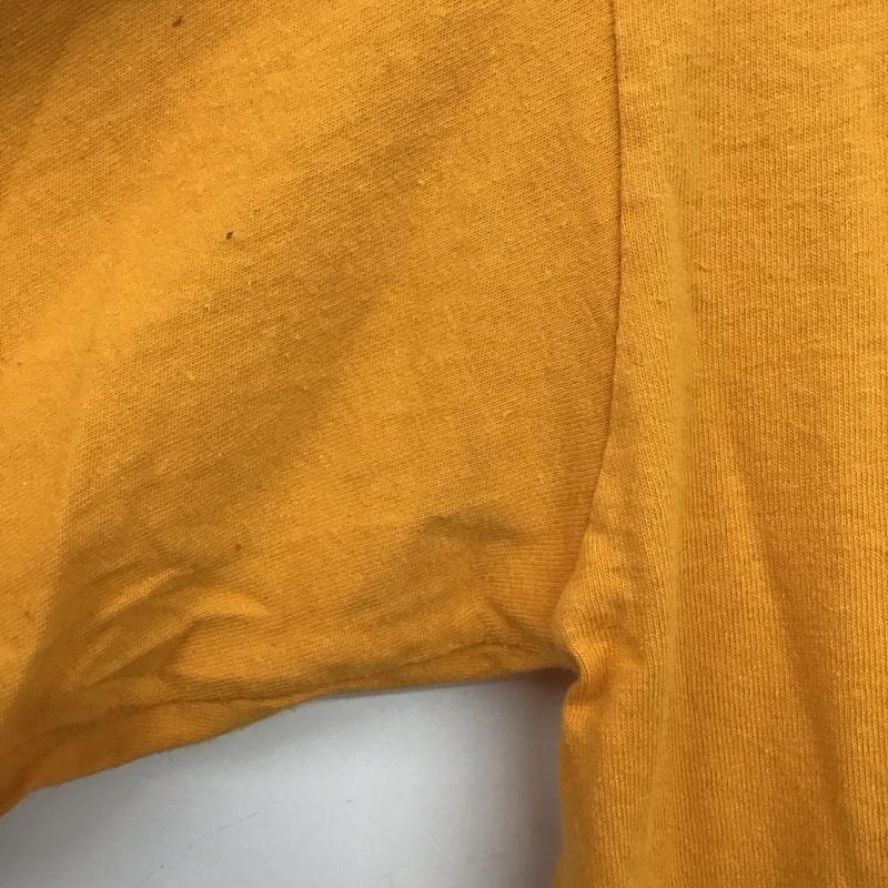 パタゴニア patagonia Tシャツ 長袖 S プリント X ロゴ、文字 橙 / オレンジ /  メンズ USED 古着 中古 10141184