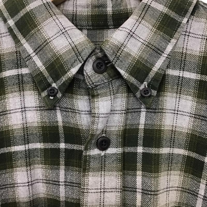 エディーバウアー Eddie Bauer シャツ、ブラウス 長袖 長袖シャツ チェックシャツ カラーシャツ ボタンダウンシャツ S チェック マルチカラー / マルチカラー /  メンズ USED 古着 中古 10140715