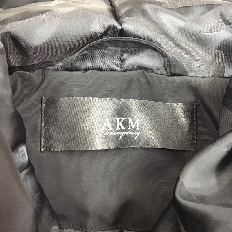 エーケーエム AKM ジャケット、上着 ダウンジャケット ジップアップジャケット ジャンパー ジャケット ダウンジャケット アウター M 無地 黒 / ブラック /  メンズ USED 古着 中古 10122681