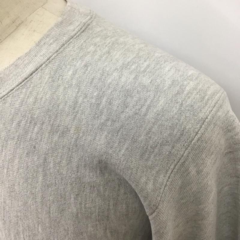 チャンピオン Champion トレーナー 長袖 REVERSE WEAVE スウェット 90年代 裏起毛 L ロゴ、文字 灰 / グレー /  メンズ USED 古着 中古 10115702