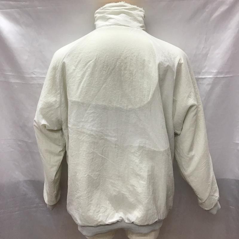 ナイキ NIKE ジャケット、上着 ジャンパー、ブルゾン bq6546-070 SWOOSHFULLZIPJACKET ボアフリースジャケット ジップアップジャケット XL ロゴ、文字 白 / ホワイト /  メンズ USED 古着 中古 10113181