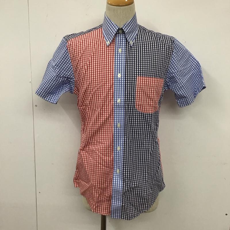 ブルックスブラザーズ BROOKS BROTHERS シャツ、ブラウス 半袖 半袖シャツ チェックシャツ ボタンダウンシャツ S チェック マルチカラー / マルチカラー /  メンズ USED 古着 中古 10111122