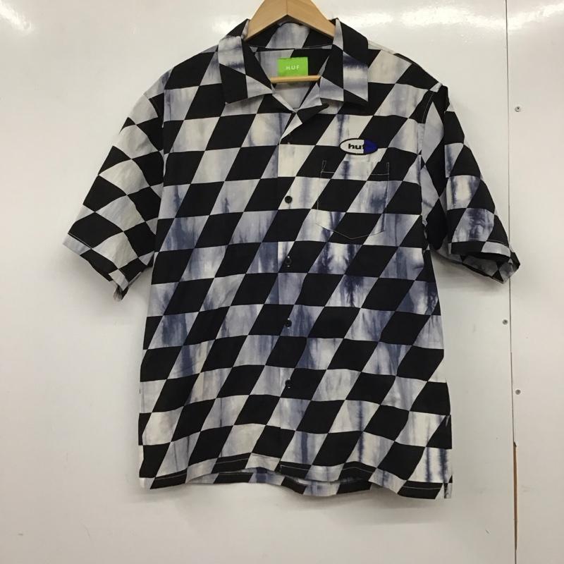 ハフ HUF シャツ、ブラウス 半袖 半袖シャツ プリントシャツ ポケットシャツ L プリント マルチカラー / マルチカラー /  メンズ USED 古着 中古 10137225