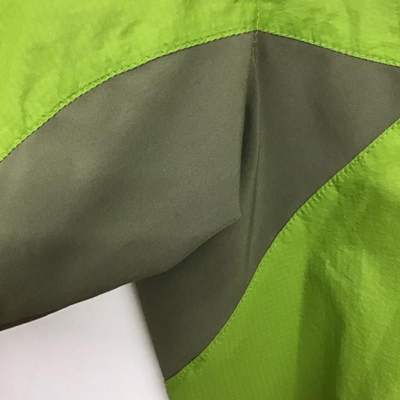 パタゴニア patagonia ジャケット、上着 ジャンパー、ブルゾン M ロゴ、文字 X プリント 緑 / グリーン /  メンズ USED 古着 中古 10143293