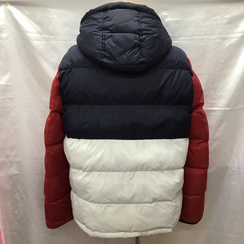 トミーヒルフィガー TOMMY HILFIGER ジャケット、上着 ジャケット、ブレザー 中綿 158AN508 M ロゴ、文字 白 / ホワイト / X 紺 / ネイビー / X えんじ / ワインレッド /  メンズ USED 古着 中古 10122589