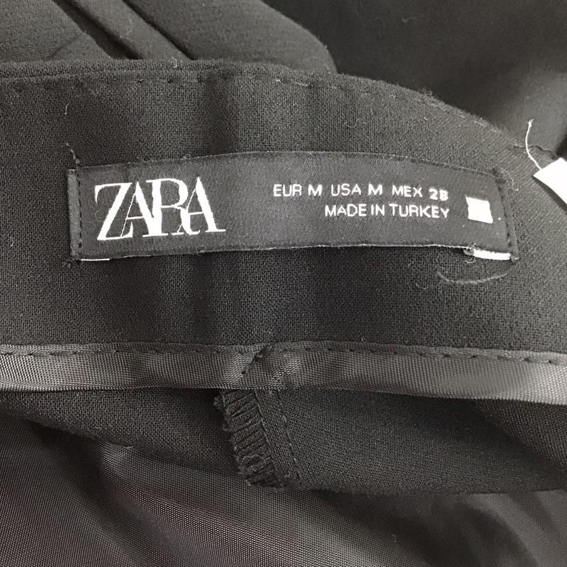 ザラ ZARA パンツ ショートパンツ 1608 032 800 ハイウエスト M 無地 黒 / ブラック /  レディース USED 古着 中古 10112981
