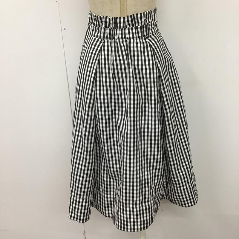 マーキュリーデュオ MERCURYDUO スカート ひざ丈スカート FREE チェック マルチカラー / マルチカラー /  レディース USED 古着 中古 10105792
