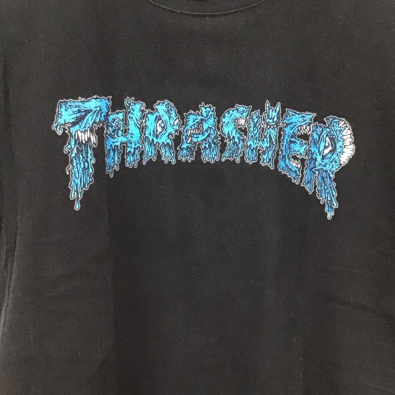 スラッシャー THRASHER Tシャツ 半袖 半袖カットソー プリントTシャツ クルーネックカットソー M プリント 黒 / ブラック /  メンズ USED 古着 中古 10150370