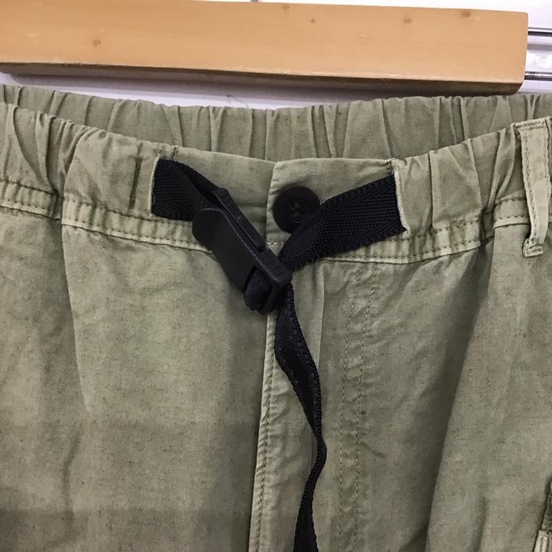 ゴーヘンプ GOHEMP パンツ ワークパンツ、ペインターパンツ カーゴパンツ M ロゴ、文字 カーキ / カーキ /  メンズ USED 古着 中古 10144052