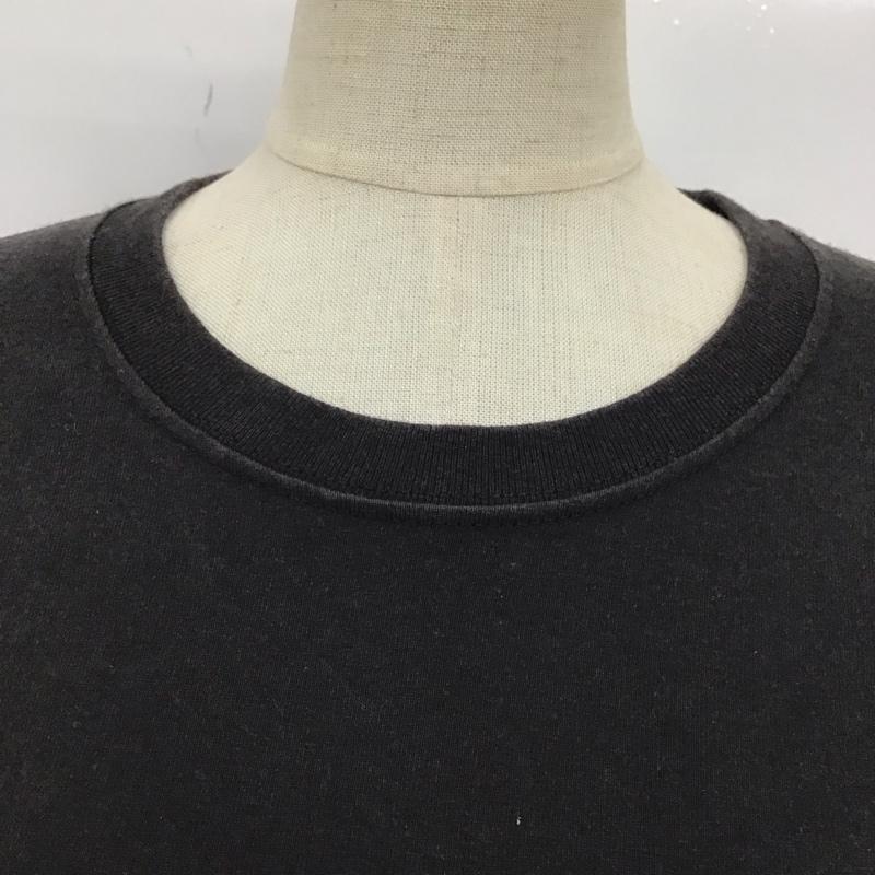 チャンピオン Champion Tシャツ 半袖 半袖カットソー プリントTシャツ クルーネックカットソー S ロゴ、文字 黒 / ブラック /  レディース USED 古着 中古 10116315