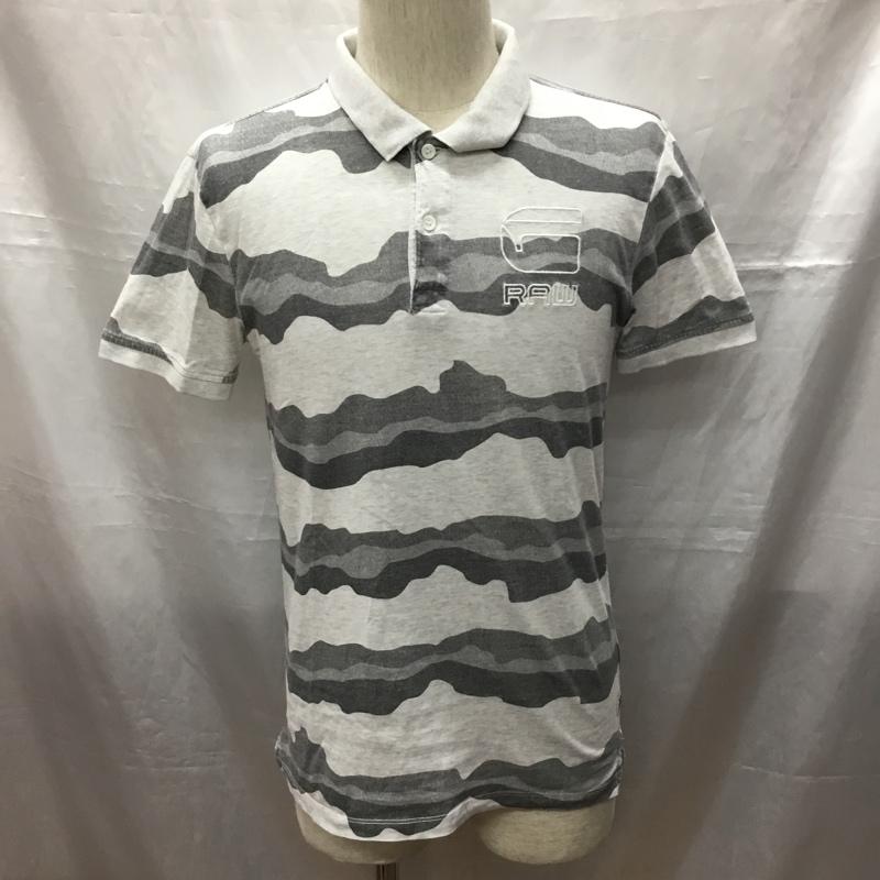 ジースターロゥ G-STAR RAW ポロシャツ 半袖 半袖ポロシャツ カラーシャツ 半袖カットソー S 総柄 マルチカラー / マルチカラー /  メンズ USED 古着 中古 10115757