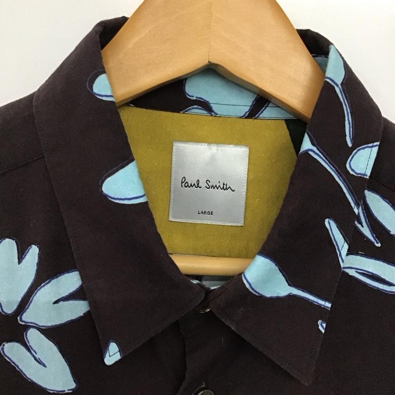 ポールスミス Paul Smith シャツ、ブラウス 長袖 長袖シャツ 総柄プリントシャツ L プリント マルチカラー / マルチカラー /  メンズ USED 古着 中古 10142111