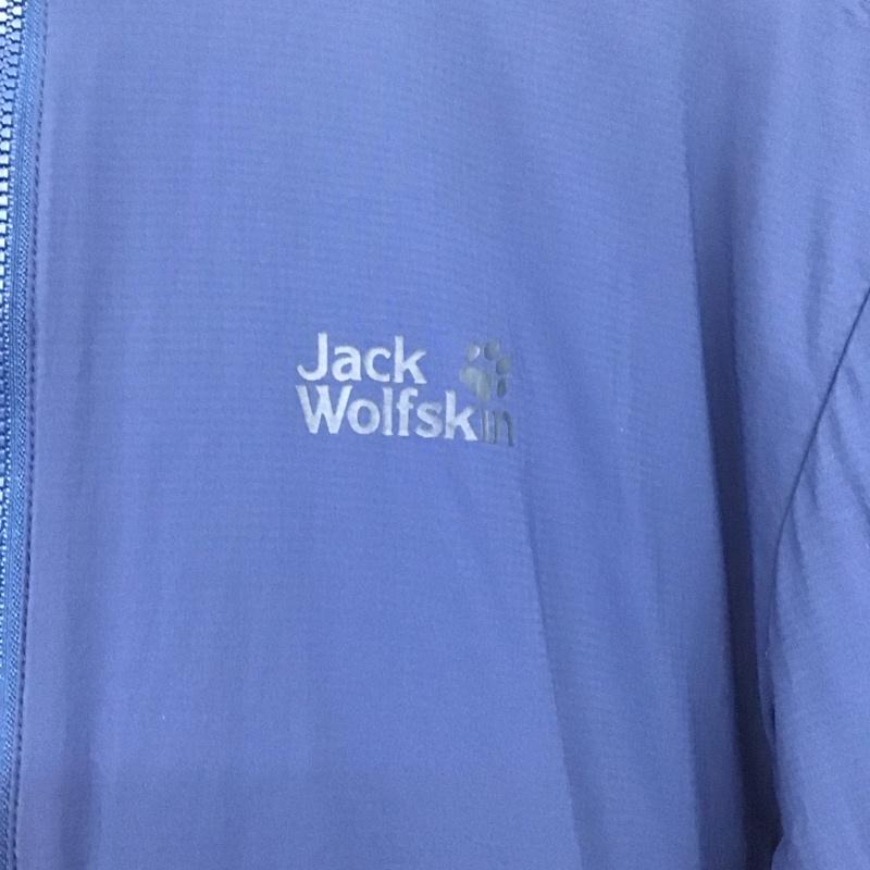 ジャック・ウルフスキン Jack Wolfskin ジャケット、上着 ジャンパー、ブルゾン ジップアップジャケット ナイロンジャケット アウター パーカー M ロゴ、文字 紺 / ネイビー / X 青 / ブルー /  メンズ USED 古着 中古 10145298