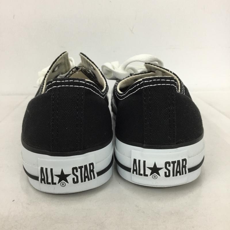 コンバース CONVERSE スニーカー スニーカー M9166 ALL STAR OX ローカット 25.5cm 箱有 25.5cm ロゴ、文字 黒 / ブラック /  メンズ USED 古着 中古 10148853