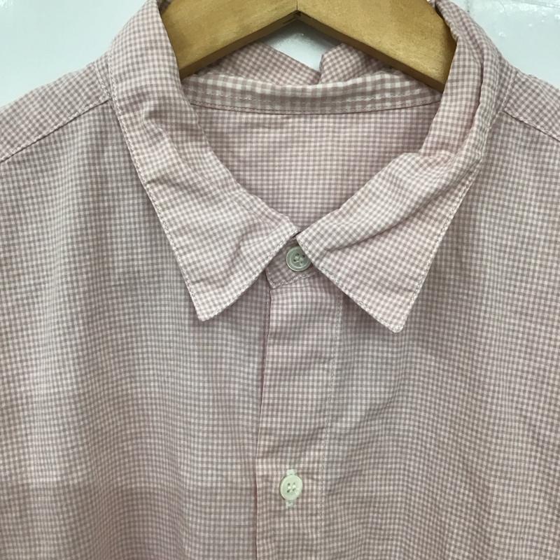 パパス PAPAS シャツ、ブラウス 長袖 長袖シャツ チェックシャツ カラーシャツ M チェック マルチカラー / マルチカラー /  メンズ USED 古着 中古 10139831