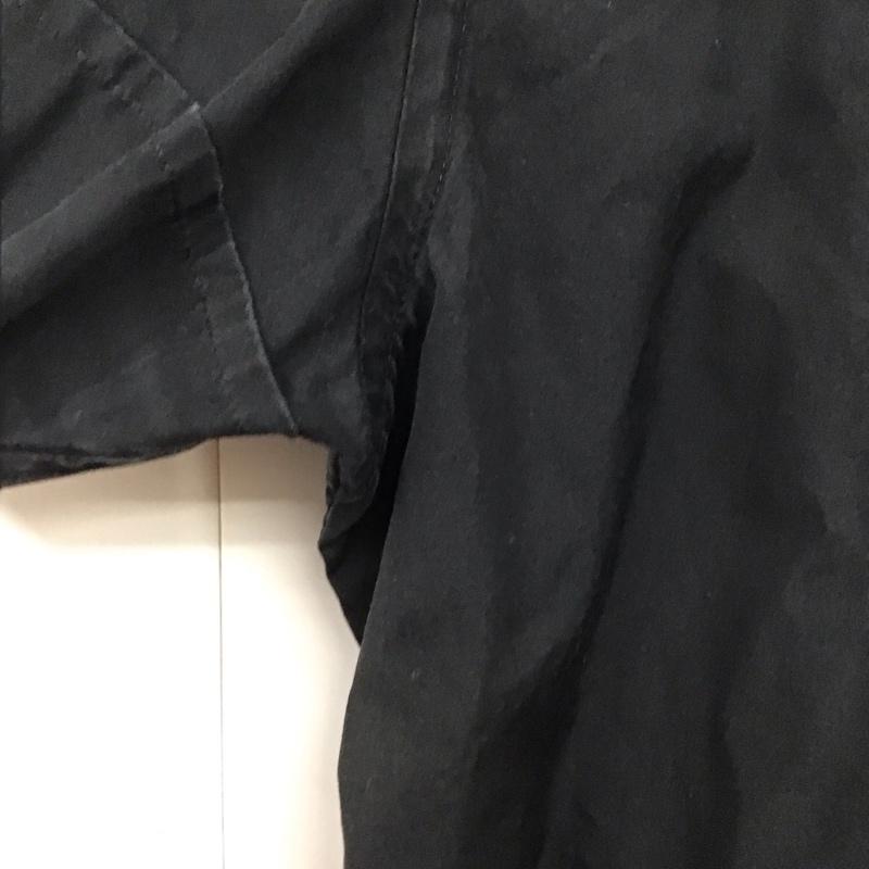 ヴィヴィアンウエストウッドマン Vivienne Westwood MAN シャツ、ブラウス 半袖 半袖シャツ 無地シャツ カラーシャツ 48 ロゴ、文字 黒 / ブラック /  メンズ USED 古着 中古 10130340