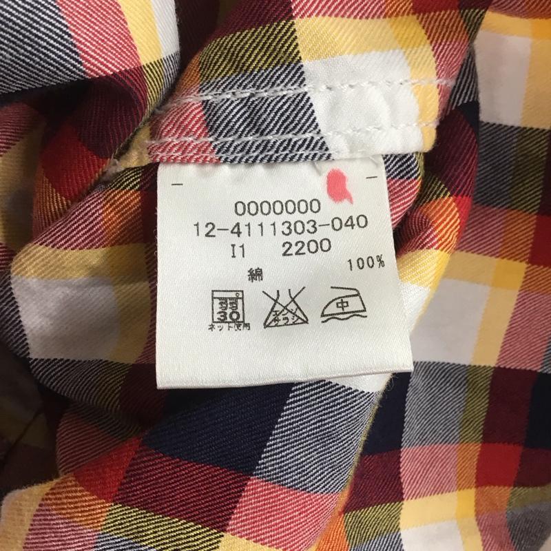 トミーヒルフィガー TOMMY HILFIGER シャツ、ブラウス 長袖 M チェック マルチカラー / マルチカラー /  レディース USED 古着 中古 10143992