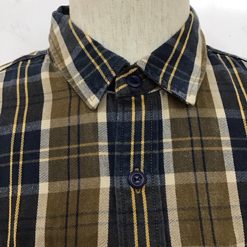 リーバイス Levi s シャツ、ブラウス 長袖 長袖シャツ チェックシャツ カラーシャツ L チェック マルチカラー / マルチカラー /  メンズ USED 古着 中古 10127737