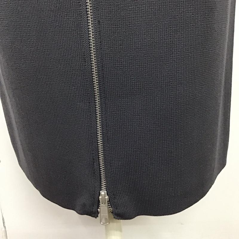 アズールバイマウジー AZUL BY MOUSSY スカート ロングスカート 250HSX71-452B オープンファスナーストレートスカート タイトスカート FREE 無地 ダークグレー / ダークグレー /  レディース USED 古着 中古 10114934