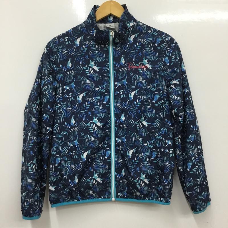 パラディーゾ PARADISO ジャケット、上着 ジャンパー、ブルゾン QSL02D ゴルフウェア テニスウェア マルタキャットプリント柄 タグ付き M 総柄 マルチカラー / マルチカラー /  レディース USED 古着 中古 10135713