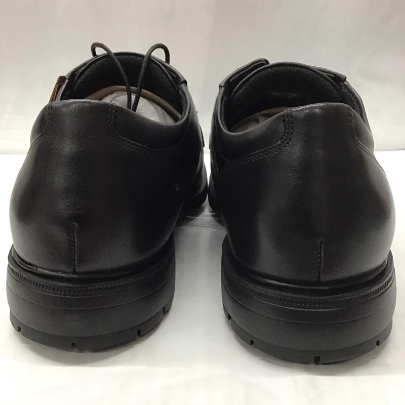 アシックス ASICS 革靴 革靴 TU-7796 texcy luxe ストレートチップ 幅広 箱有 4E 26.5cm 26.5cm 無地 黒 / ブラック /  メンズ USED 古着 中古 10111735