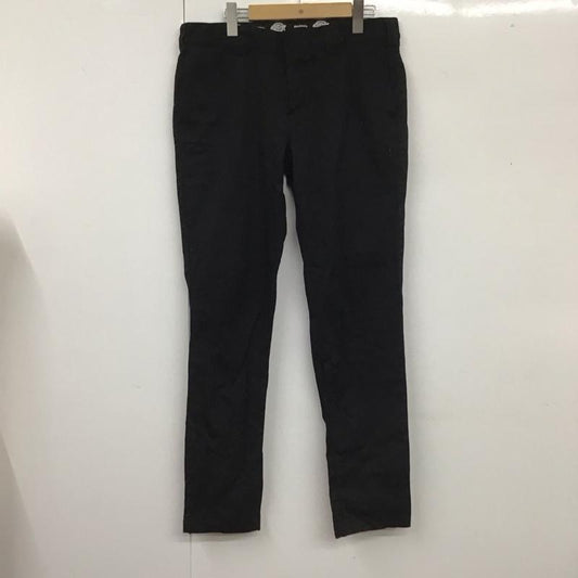 ディッキーズ Dickies パンツ ワークパンツ、ペインターパンツ ワークパンツ ワイドパンツ カジュアルパンツ L 無地 黒 / ブラック /  メンズ USED 古着 中古 10112494