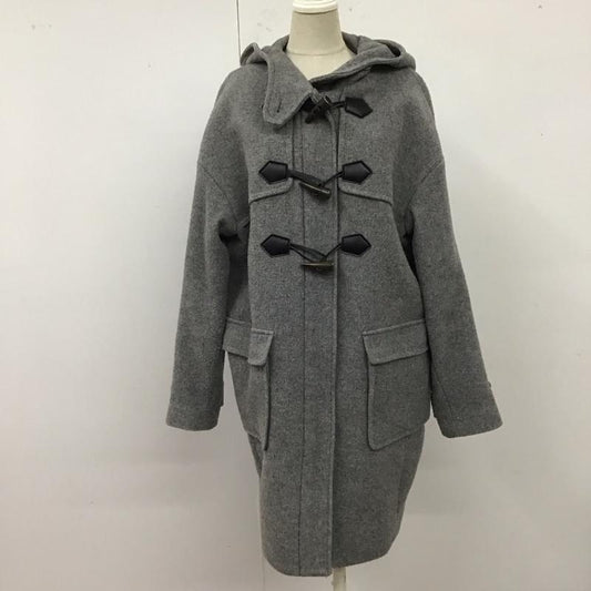 スライ SLY コート コート一般 0308ar30-0370 ドロップショルダーダッフルコート 1 無地 灰 / グレー /  レディース USED 古着 中古 10120350