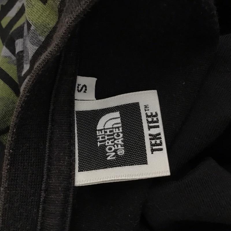 ザノースフェイス THE NORTH FACE Tシャツ 半袖 ON32001 クルーネック バックプリント S ロゴ、文字 黒 / ブラック /  メンズ USED 古着 中古 10114342
