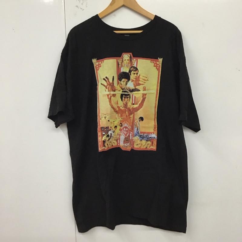 古着 USED Tシャツ 半袖 ブルース リー 映画Tシャツ 燃えよドラゴン XL プリント 黒 / ブラック /  メンズ USED 古着 中古 10123363
