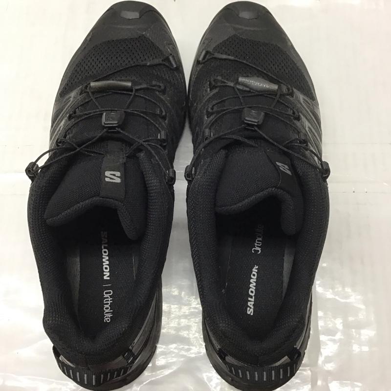 サロモン SALOMON スニーカー スニーカー 145464 XA PRO 3D WIDE 30cm 箱有 30.0cm ロゴ、文字 黒 / ブラック /  メンズ USED 古着 中古 10113346