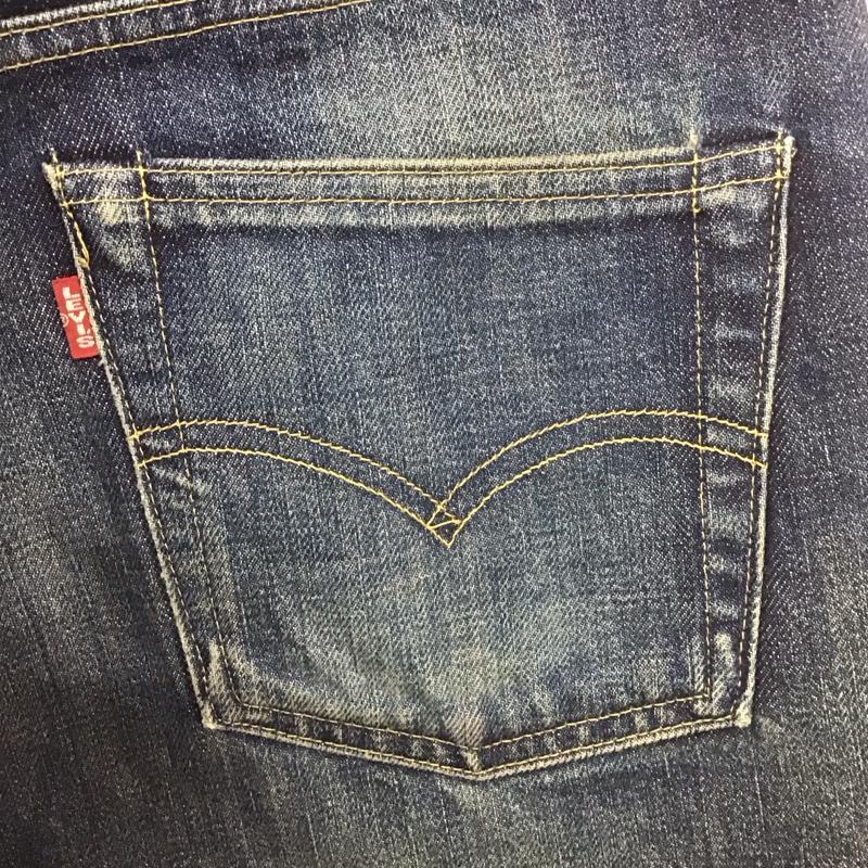 リーバイス Levi s パンツ デニム、ジーンズ 503B XX 日本製 W34 34インチ 無地 青 / ブルー /  メンズ USED 古着 中古 10107833