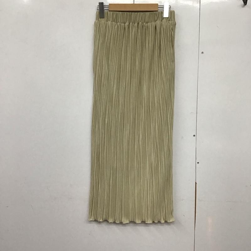 ローリーズファーム LOWRYS FARM スカート ロングスカート FREE 無地 ベージュ / ベージュ /  レディース USED 古着 中古 10142913