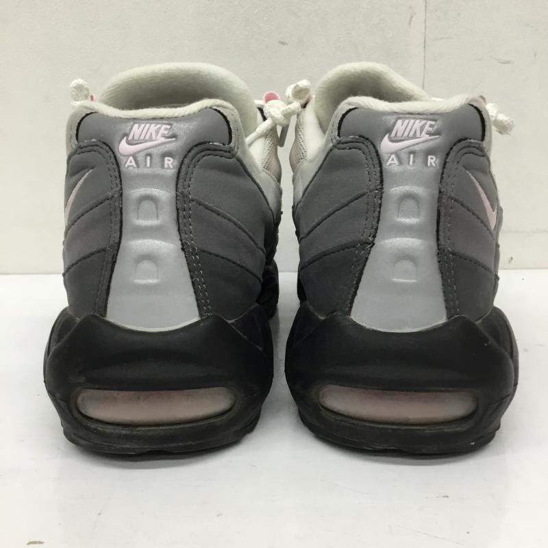 ナイキ NIKE スニーカー スニーカー Air Max 95 Gunsmoke/Pink Foam CJ0588-001 28.5cm ロゴ、文字 灰 / グレー / X 桃 / ピンク /  メンズ USED 古着 中古 10144474