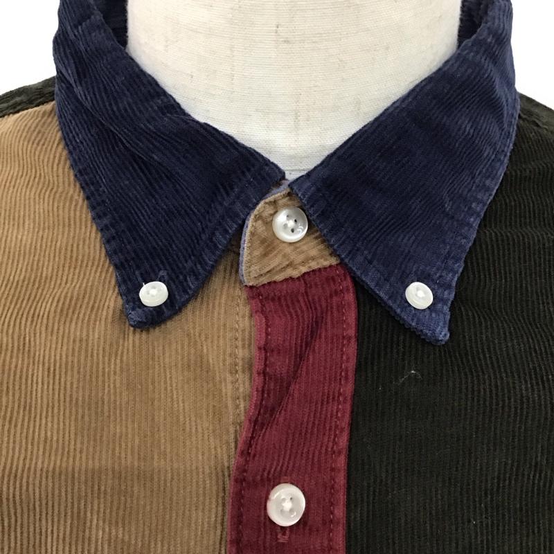 ジェイクルー J.CREW シャツ、ブラウス 長袖 ボタンダウンシャツ L 無地 マルチカラー / マルチカラー /  メンズ USED 古着 中古 10123485