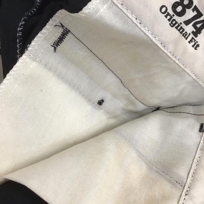 ディッキーズ Dickies パンツ ワークパンツ、ペインターパンツ ワイドパンツ カジュアルパンツ ワークパンツ 36 無地 黒 / ブラック /  メンズ USED 古着 中古 10108461