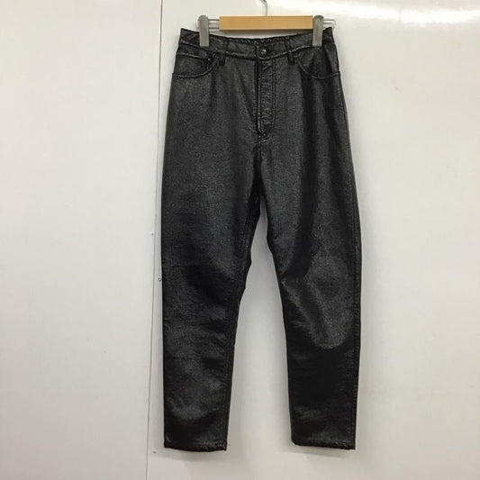 ジーナシス JEANASIS ボトムス ボトムス JS050174AD エナメルコーティングパンツ フェイクレザー FREE 無地 黒 / ブラック /  レディース USED 古着 中古 10131086