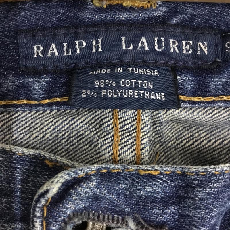ラルフローレン RALPHLAUREN パンツ デニム、ジーンズ 無地 インディゴ / インディゴ /  レディース USED 古着 中古 10110830