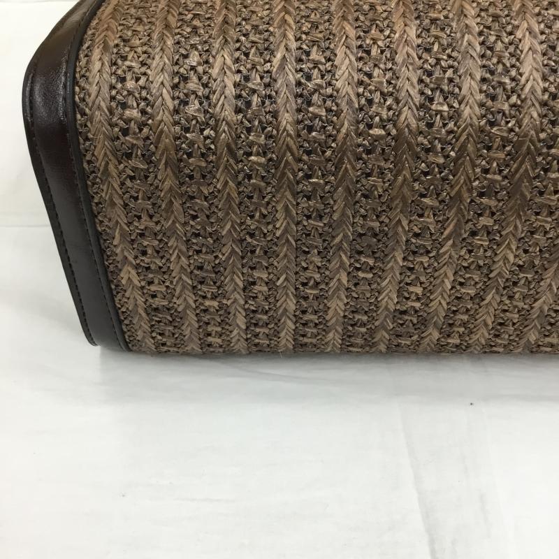 ココ ディール COCO DEAL ハンドバッグ ハンドバッグ 無地 茶 / ブラウン /  レディース USED 古着 中古 10134138
