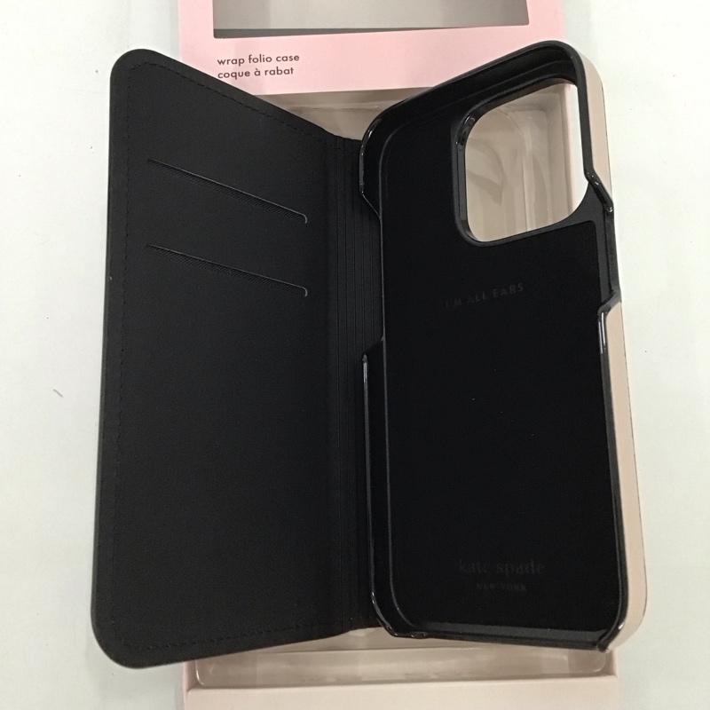 ケイトスペード Kate Spade ファッション小物 ファッション小物 KSIPH-255-PLVMB iPhone14 Pro iPhoneケース 手帳型 無地 桃 / ピンク /  レディース USED 古着 中古 10122850