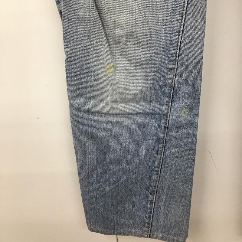 リーバイス Levi s パンツ デニム、ジーンズ 501 66前期 赤耳 シングルステッチ 6番工場 デニムパンツ ヴィンテージ 無地 インディゴ / インディゴ /  メンズ USED 古着 中古 10109846