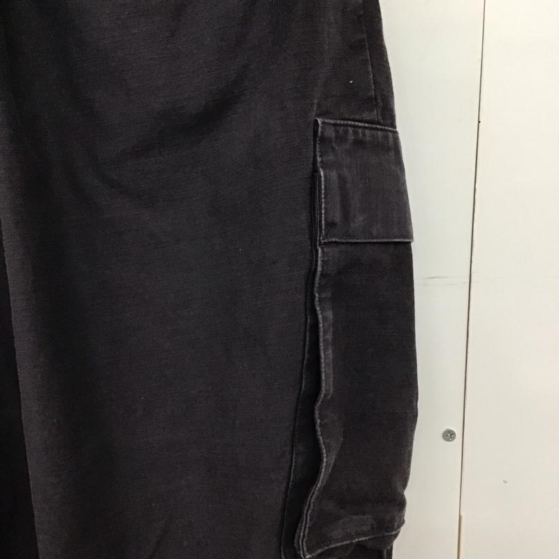 ムー mù_ パンツ ワークパンツ、ペインターパンツ pleated cergo trousers ワイドパンツ カーゴパンツ 無地 ダークグレー / ダークグレー /  メンズ USED 古着 中古 10149541