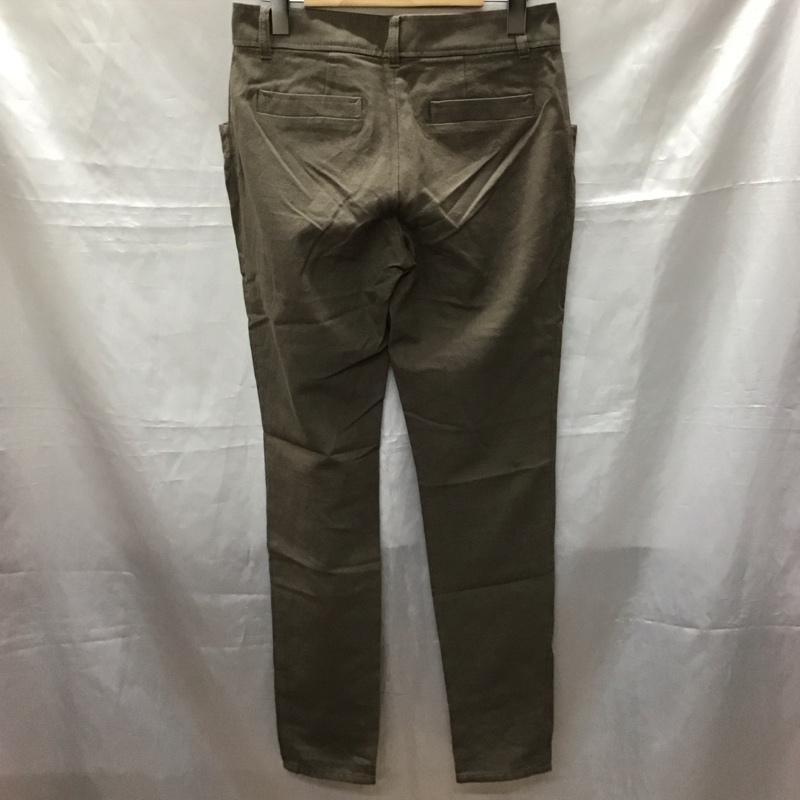アンタイトル UNTITLED パンツ スラックス JI153-63412JJ コットン ウール 2 無地 茶 / ブラウン /  レディース USED 古着 中古 10115459