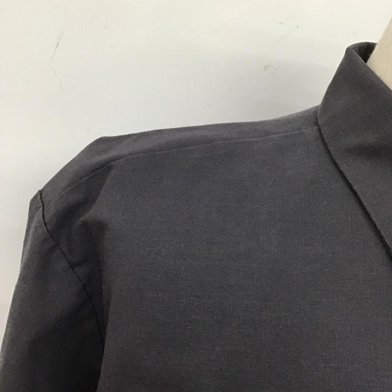 レッドキャップ RED KAP シャツ、ブラウス 半袖 SP24CH4 ワークシャツ ワッペン XL ロゴ、文字 チャコールグレー / チャコールグレー /  メンズ USED 古着 中古 10107923