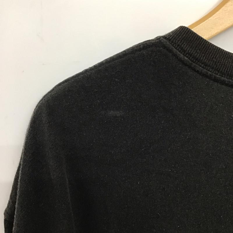 カーハート Carhartt Tシャツ 半袖 半袖カットソー プリントTシャツ クルーネックカットソー XL ロゴ、文字 黒 / ブラック /  メンズ USED 古着 中古 10133111