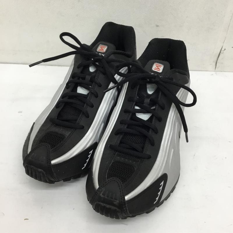 ナイキ NIKE スニーカー スニーカー HQ1988-002 SHOX R4 METALLIC SILVER/METALLIC SILVER-BLACK 27.5cm ロゴ、文字 銀 / シルバー / X 黒 / ブラック /  メンズ USED 古着 中古 10143323