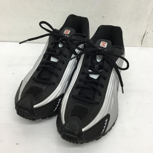 ナイキ NIKE スニーカー スニーカー HQ1988-002 SHOX R4 METALLIC SILVER/METALLIC SILVER-BLACK 27.5cm ロゴ、文字 銀 / シルバー / X 黒 / ブラック /  メンズ USED 古着 中古 10143323