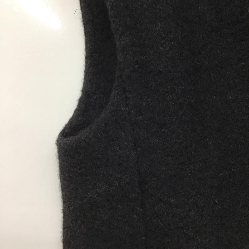 ザラ ZARA ベスト ベスト ニットベスト ノースリーブカットソー プルオーバー M 無地 黒 / ブラック /  レディース USED 古着 中古 10145402