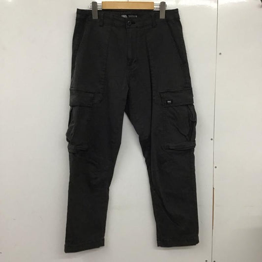 ザラ ZARA パンツ ワークパンツ、ペインターパンツ 0108/400/809 Cargo Pants 40 無地 チャコールグレー / チャコールグレー /  メンズ USED 古着 中古 10133633
